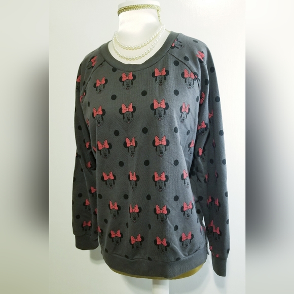 Disney Minnie Mouse Crewneck Sweatshirt - Picture 4 of 11